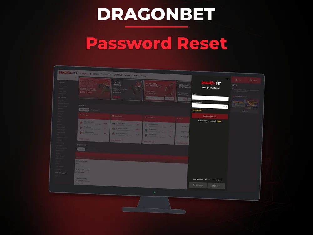 DragonBet - Password Reset