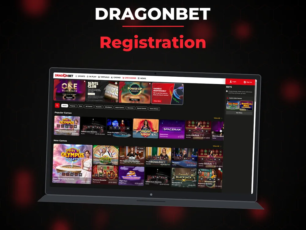 DragonBet - Registration