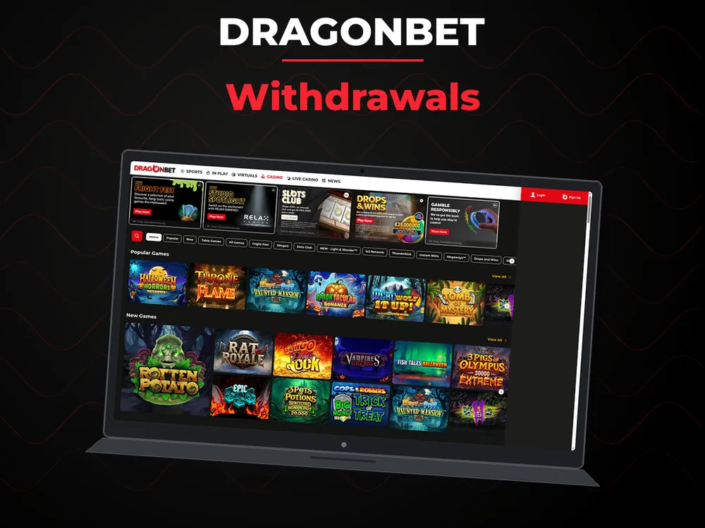 DragonBet - Withdrawals