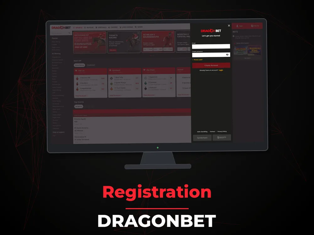 DragonBet - Registration
