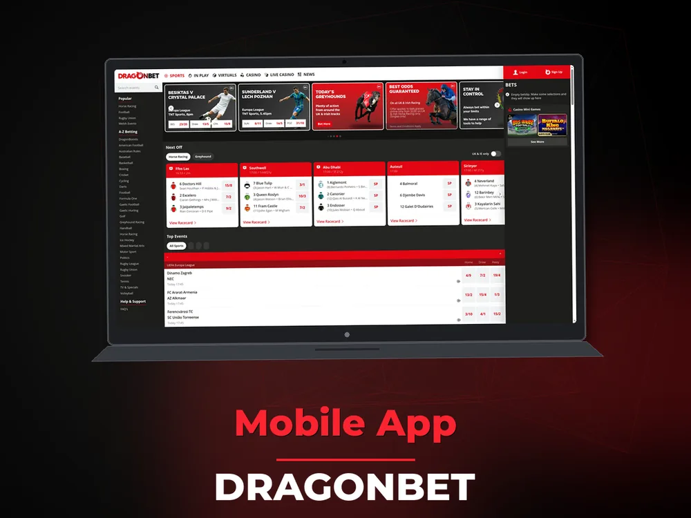 DragonBet - Mobile App